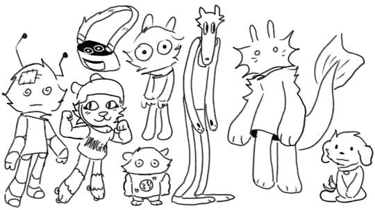 Character Doodles