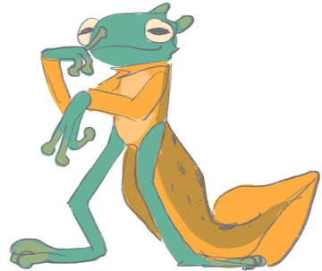 Frog inspired
